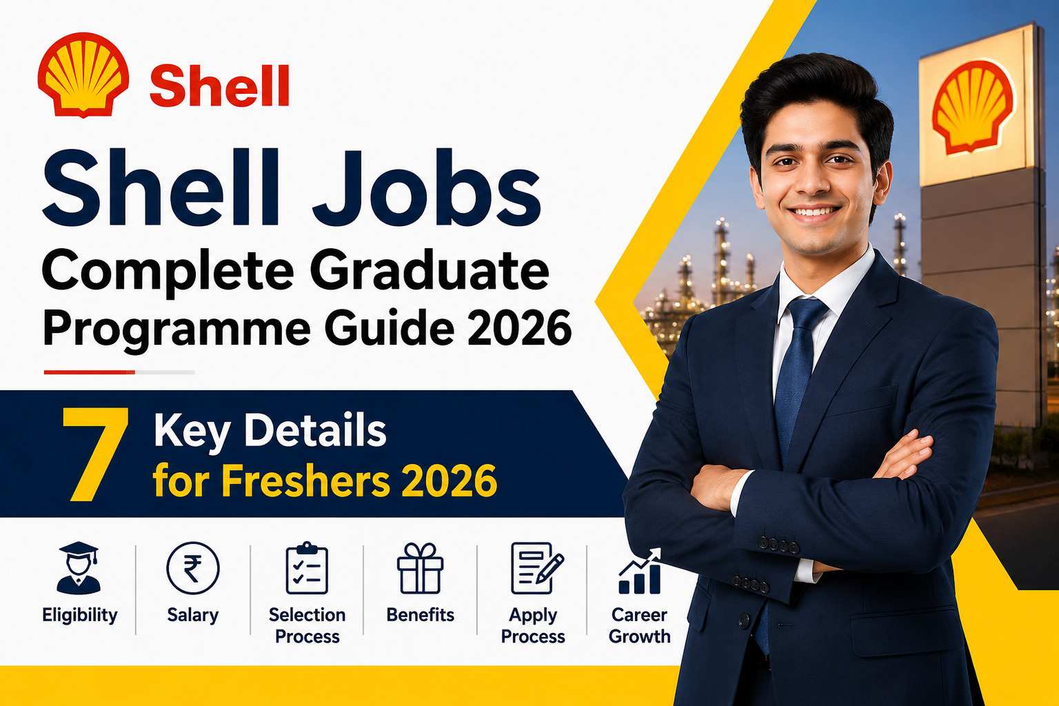 Shell Jobs 2026 Graduate Programme Guide for Freshers Eligibility Salary Selection Process Apply Online
