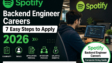Spotify Backend Engineer Careers 2026 Complete Hiring Guide for Freshers