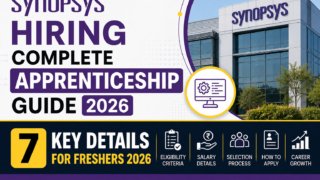 Synopsys Hiring 2026 Simulation Automation Apprenticeship for Freshers