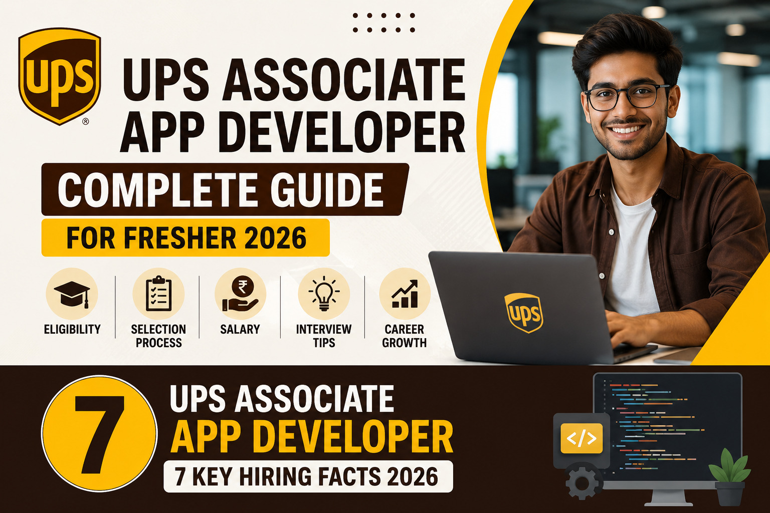 UPS Associate App Developer 2026 Hiring for Freshers Complete Guide