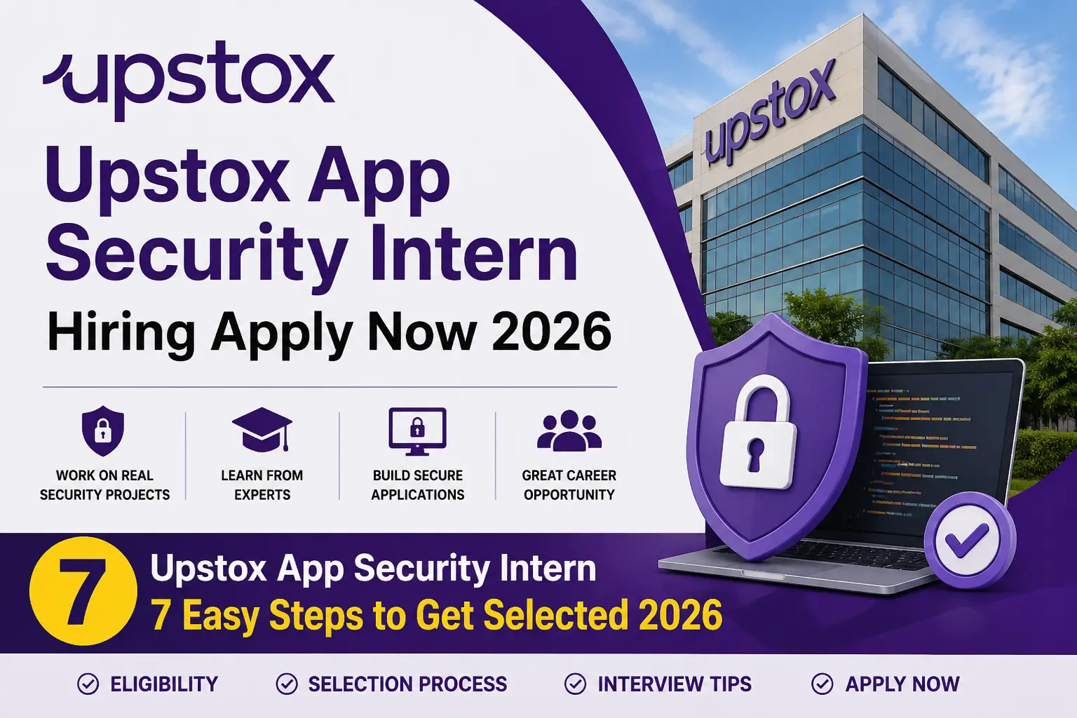 Upstox App Security Intern Hiring Apply Now 2026 for Freshers