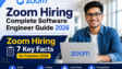Zoom Hiring 2026 Software Engineer Recruitment for Freshers – Eligibility, Salary and Selection Process