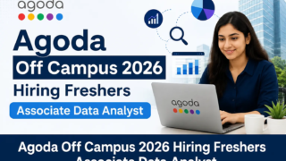 Agoda Off Campus 2026 Hiring Freshers Associate Data Analyst recruitment for graduates