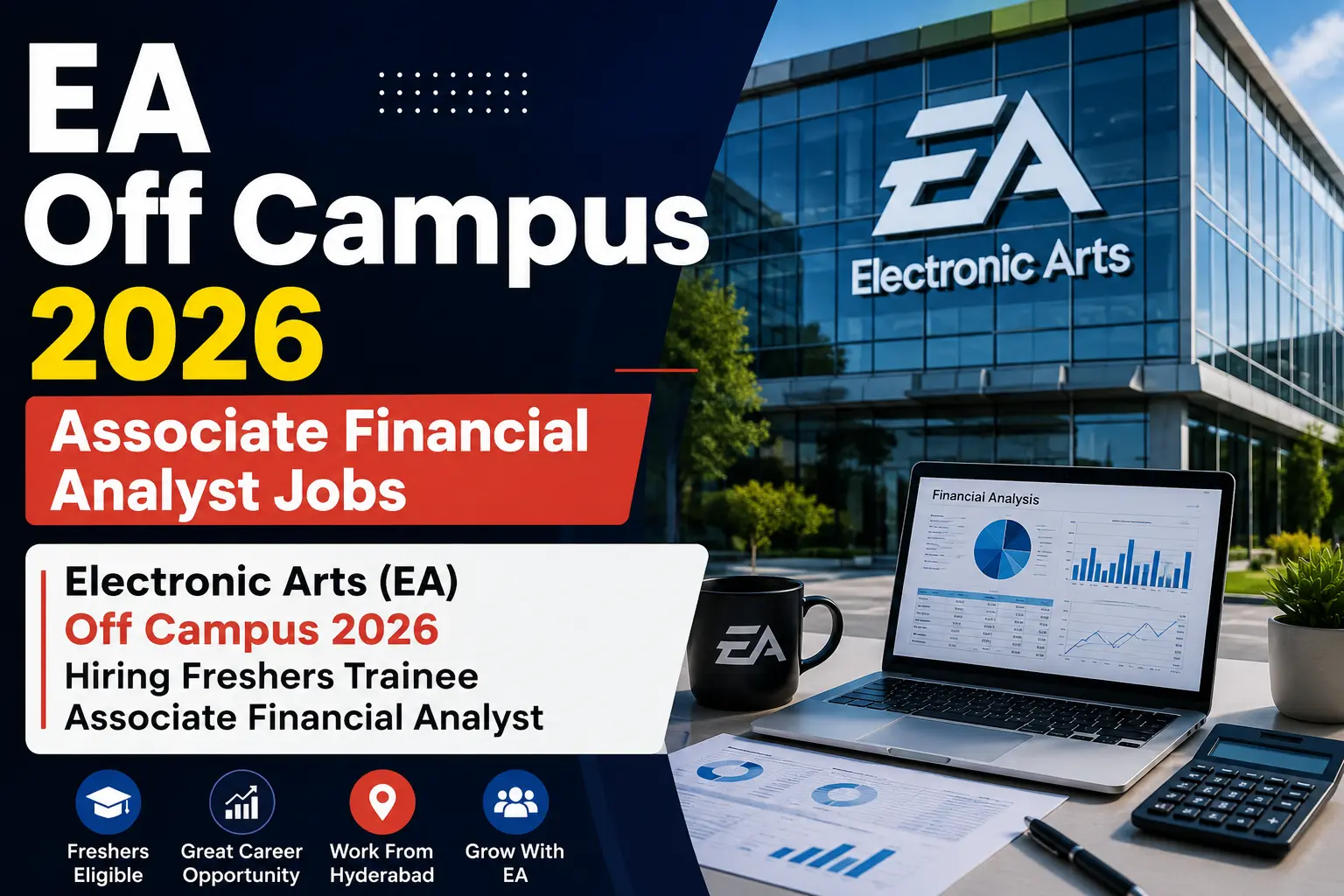 EA Off Campus 2026 Hiring Freshers Trainee Associate Financial Analyst at Electronic Arts