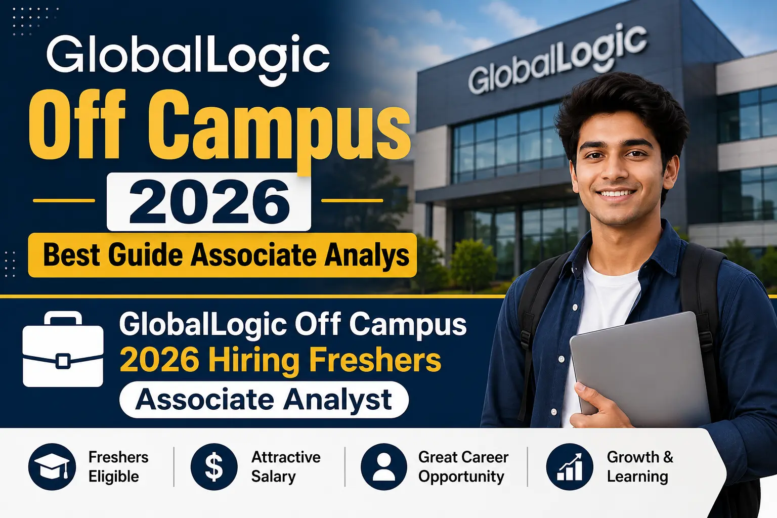 GlobalLogic Off Campus 2026 Hiring Freshers Associate Analyst Complete Guide