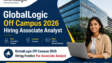GlobalLogic Off Campus 2026 Hiring Fresher For Associate Analyst in Gurgaon