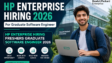 HP Enterprise Hiring 2026 for Graduate Software Engineer freshers
