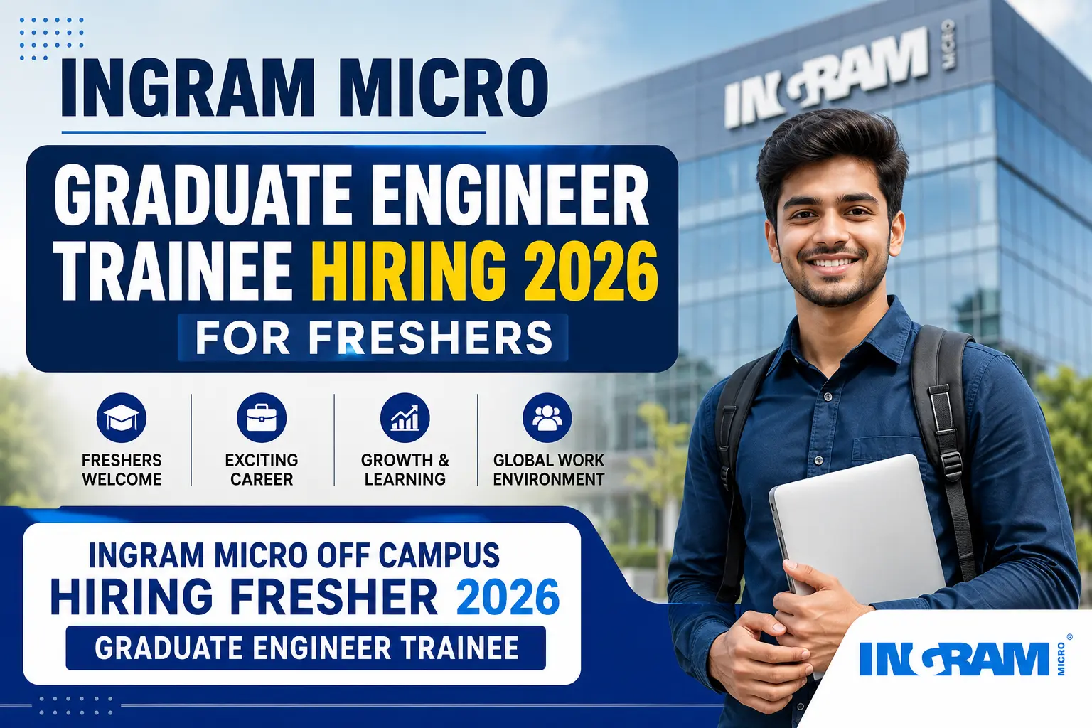 Ingram Micro Off Campus Hiring Fresher 2026 Graduate Engineer Trainee Recruitment