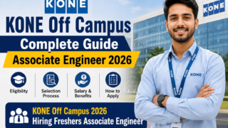 KONE Off Campus 2026 Associate Engineer Hiring Freshers