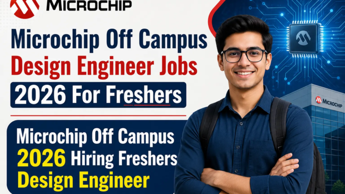 Microchip Off Campus 2026 Hiring Freshers Design Engineer Jobs for Freshers