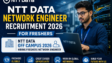 NTT DATA Off Campus 2026 Hiring Freshers Network Engineer Recruitment Guide