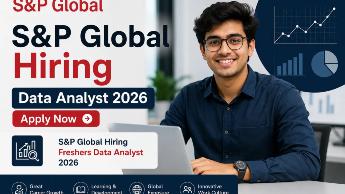 S&P Global Hiring Data Analyst 2026 for Freshers Apply Online