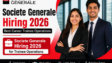 Societe Generale Hiring 2026 for Trainee Operations freshers