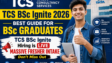 TCS BSc Ignite 2026 hiring for BSc graduates complete guide