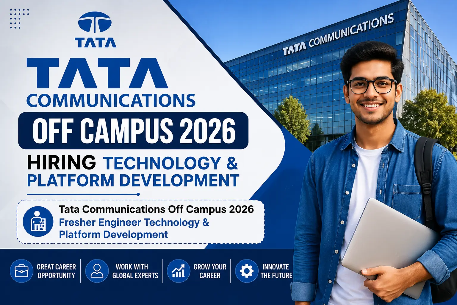 Tata Communications Off Campus 2026 Hiring Fresher Engineer Technology & Platform Development