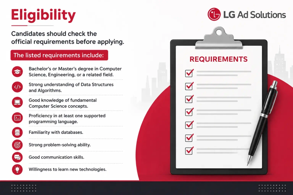 LG Ad Solutions Off Campus 2026 Software Engineer Hiring in Bangalore