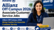 Allianz Off Campus 2026 Hiring Fresher For Associate Customer Service Jobs in Pune