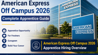 American Express Off Campus 2026 Apprentice Hiring in Gurugram