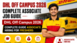 DHL Off Campus 2026 Complete Associate Job Guide for Freshers
