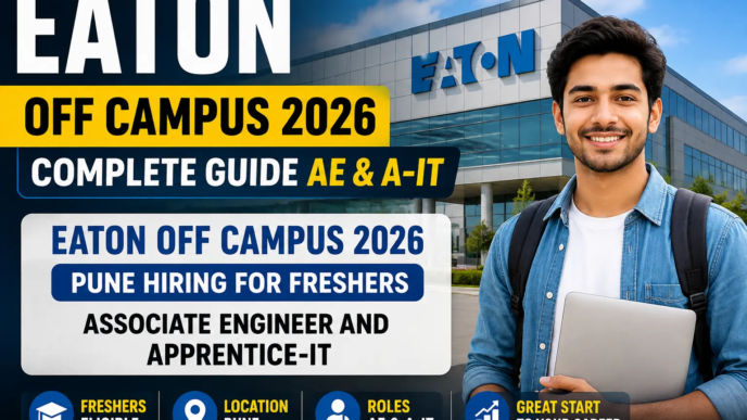 Eaton Off Campus 2026 Pune Hiring for Freshers Associate Engineer and Apprentice-IT
