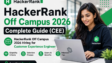 HackerRank Off Campus 2026 Customer Experience Engineer Bangalore