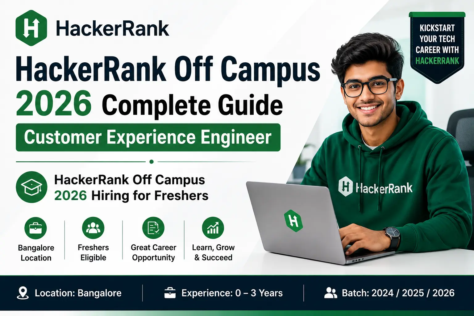 HackerRank Off Campus 2026 Customer Experience Engineer Bangalore