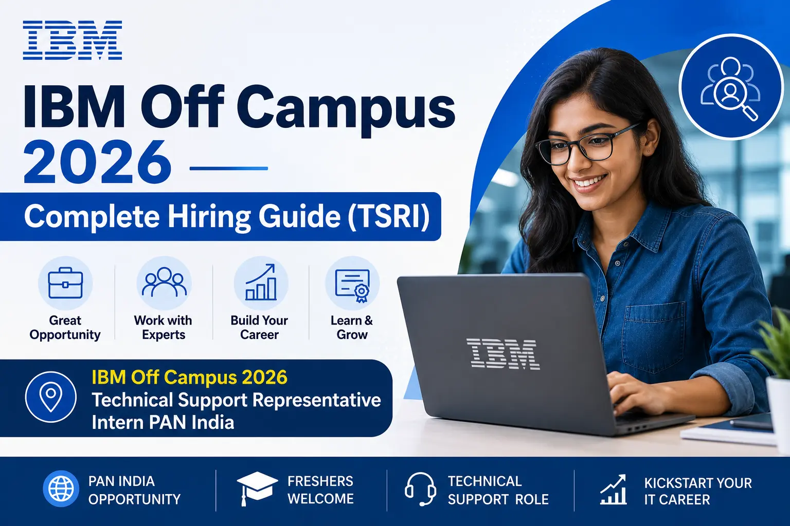 IBM Off Campus 2026 Complete Hiring Guide Technical Support Representative Intern PAN India