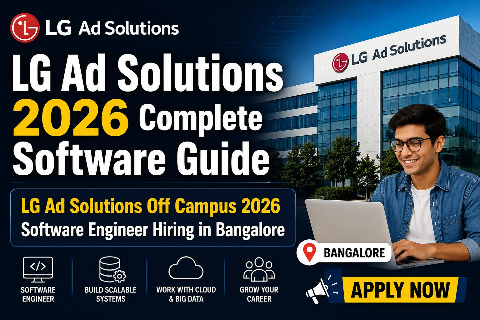 LG Ad Solutions Off Campus 2026 Software Engineer Hiring in Bangalore