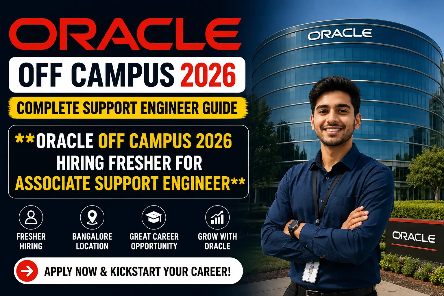 Oracle Off Campus 2026 Associate Support Engineer Bangalore