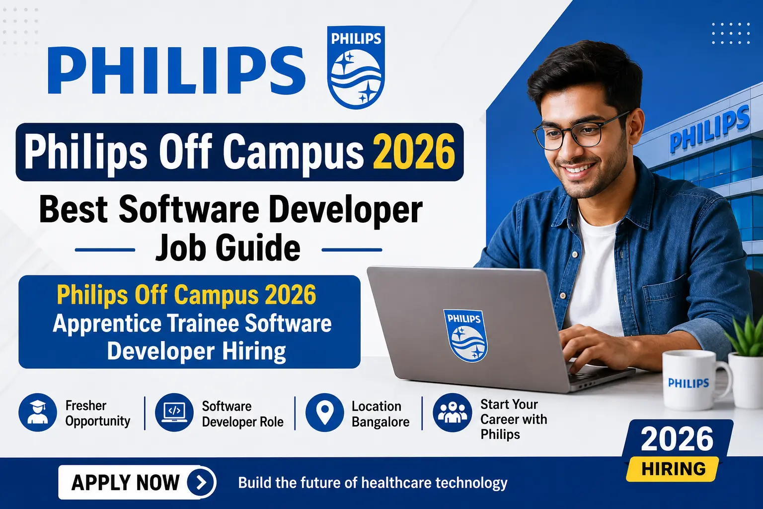 Philips Off Campus 2026 Apprentice Trainee Software Developer Bangalore