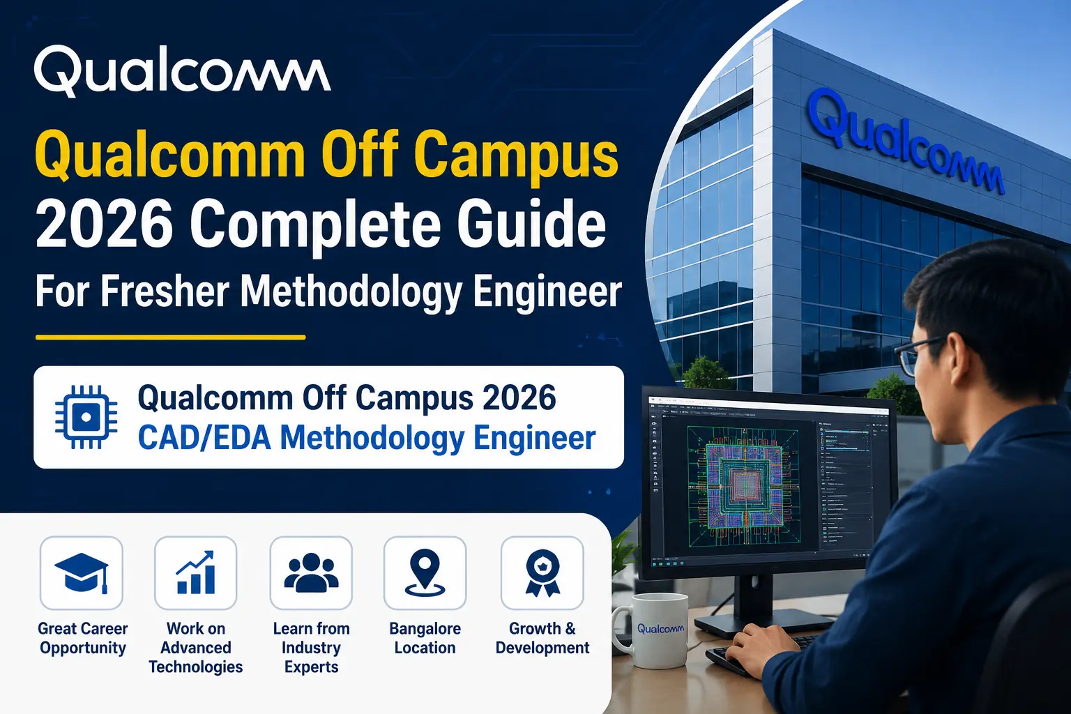 Qualcomm Off Campus 2026 CAD EDA Methodology Engineer Bangalore