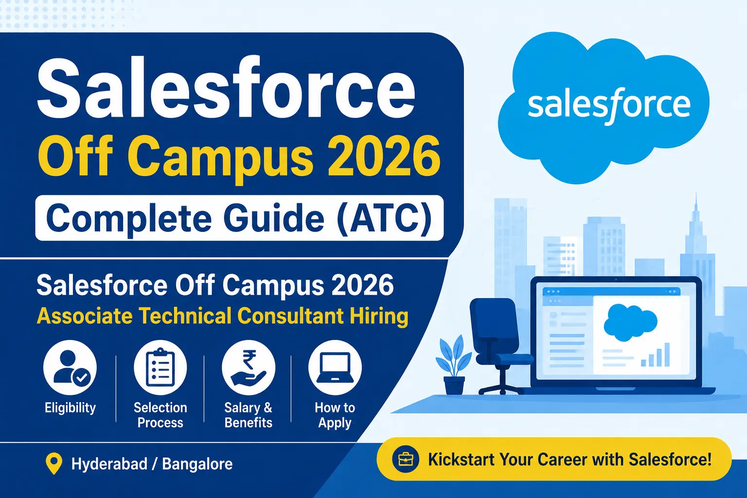 Salesforce Off Campus 2026 Complete Guide Associate Technical Consultant Hiring