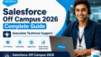 Salesforce Off Campus 2026 Associate Technical Support Engineer Hyderabad