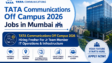 TATA Communications Off Campus 2026 Hiring Fresher For Jr Team Member IT Operations & Infrastructure Jobs in Mumbai