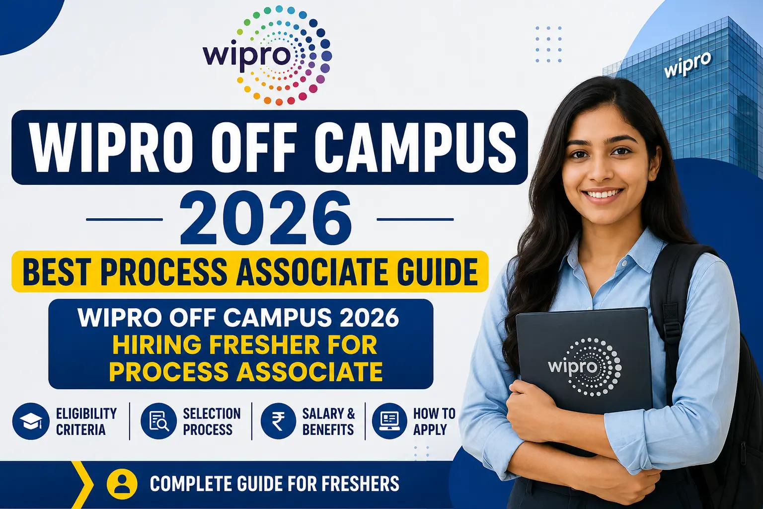 Wipro Off Campus 2026 Hiring Fresher For Process Associate
