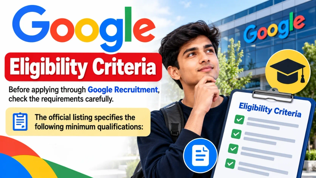 Google Recruitment 2026 hiring graduates for Silicon Engineer role.