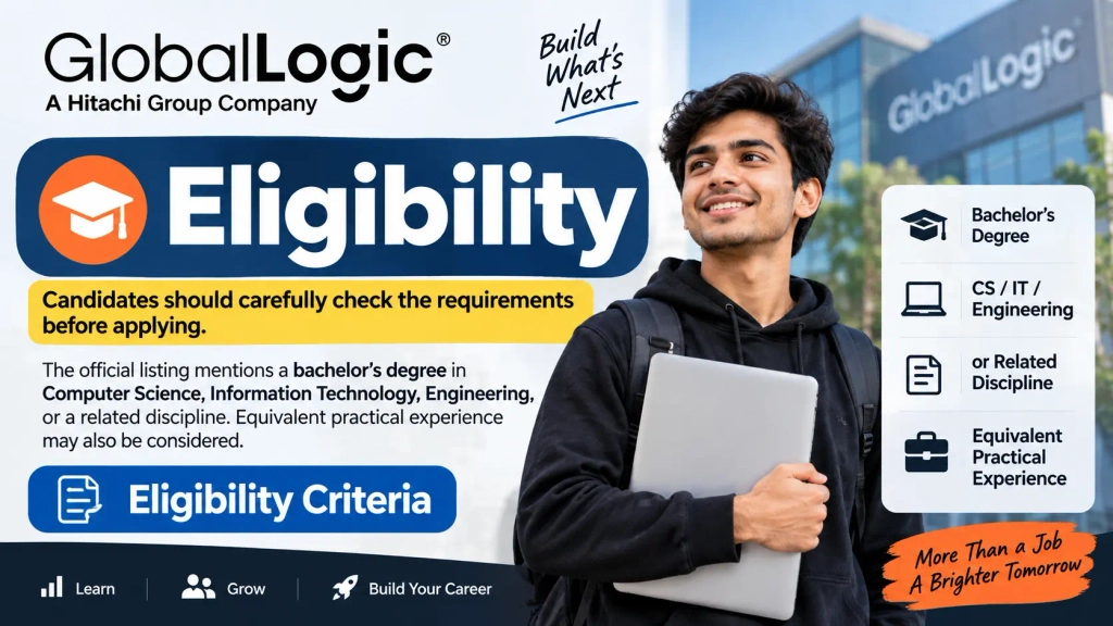 GlobalLogic Off Campus 2026 hiring for freshers for Technical Support Engineer AIML in Gurgaon.
