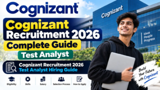 Cognizant Recruitment 2026 Complete Guide Test Analyst