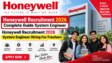Honeywell Recruitment 2026 System Engineer Hiring for Freshers