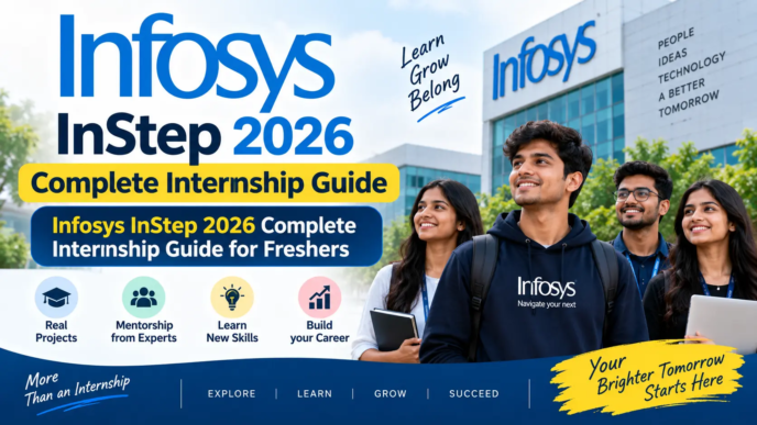 Infosys InStep 2026 Complete Internship Guide for Freshers