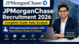 JPMorganChase Recruitment 2026 Data Analyst Hiring for Freshers