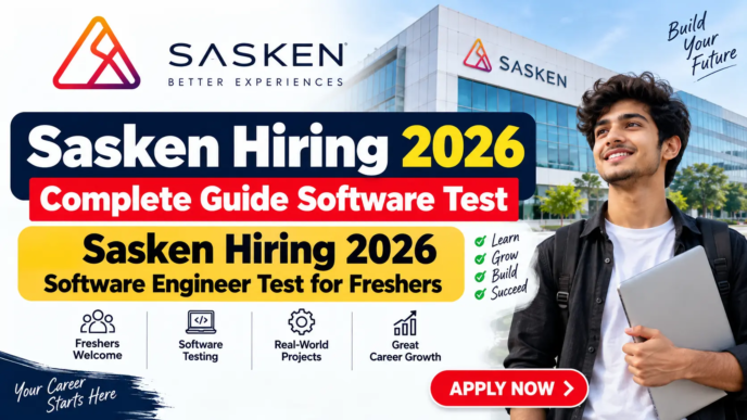 Sasken Hiring 2026 Complete Guide Software Engineer Test for Freshers