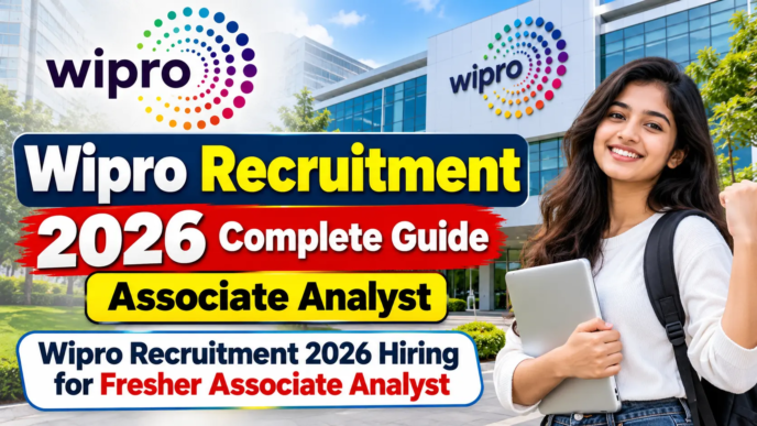 Wipro Recruitment 2026 Hiring for Fresher Associate Analyst
