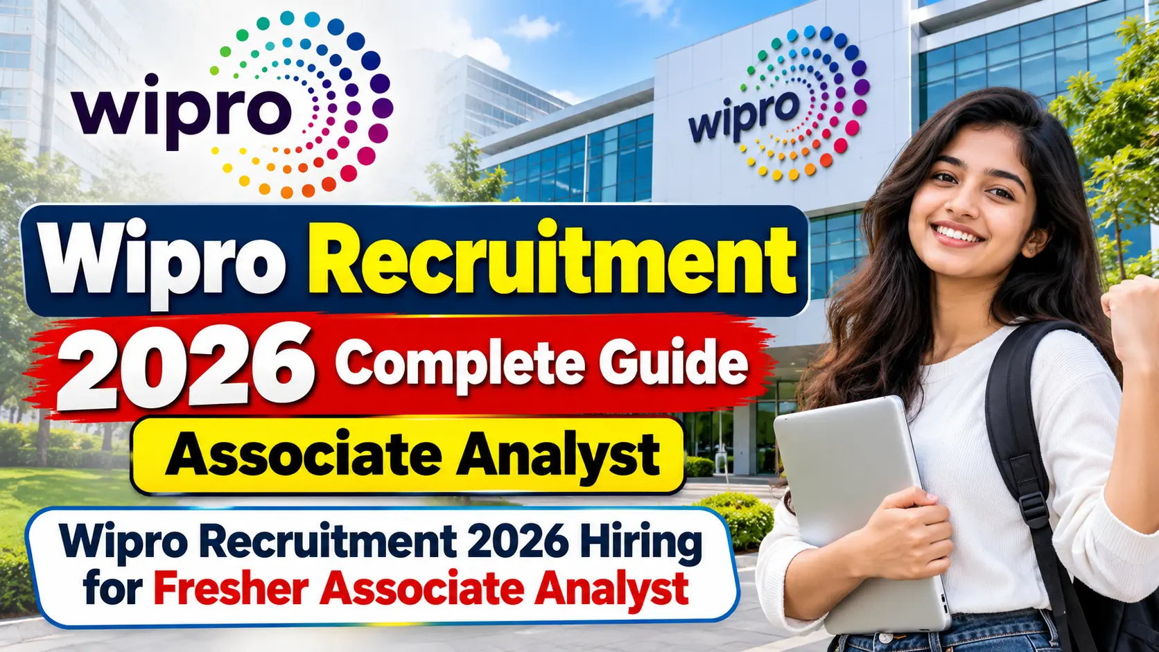 Wipro Recruitment 2026 Hiring for Fresher Associate Analyst