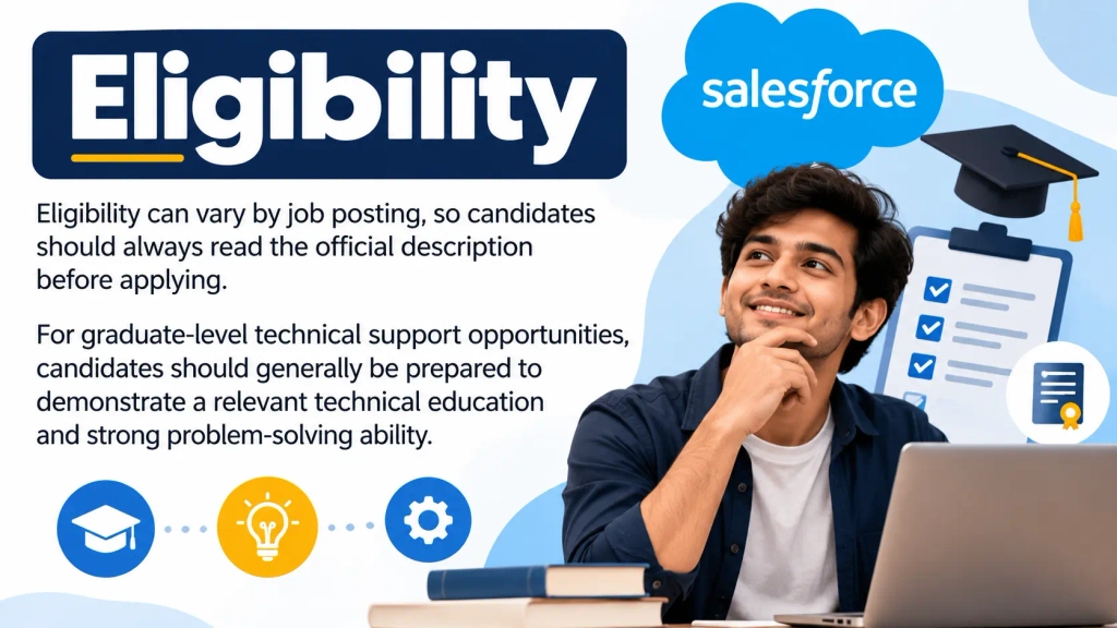 Salesforce Recruitment 2026 hiring for freshers for Associate Technical Support Engineer