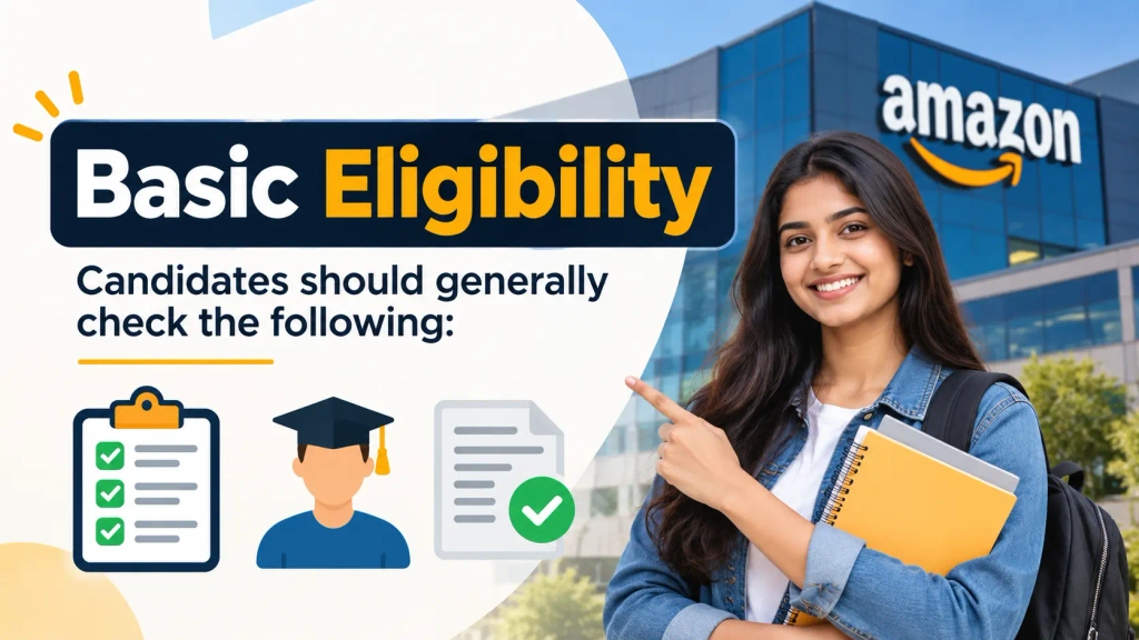 Amazon Off Campus 2026 Hiring Fresher for Transportation Specialist in Bangalore