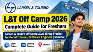 L&T Off Campus 2026 hiring guide for GenAI Trainee and Software Engineer in Mumbai