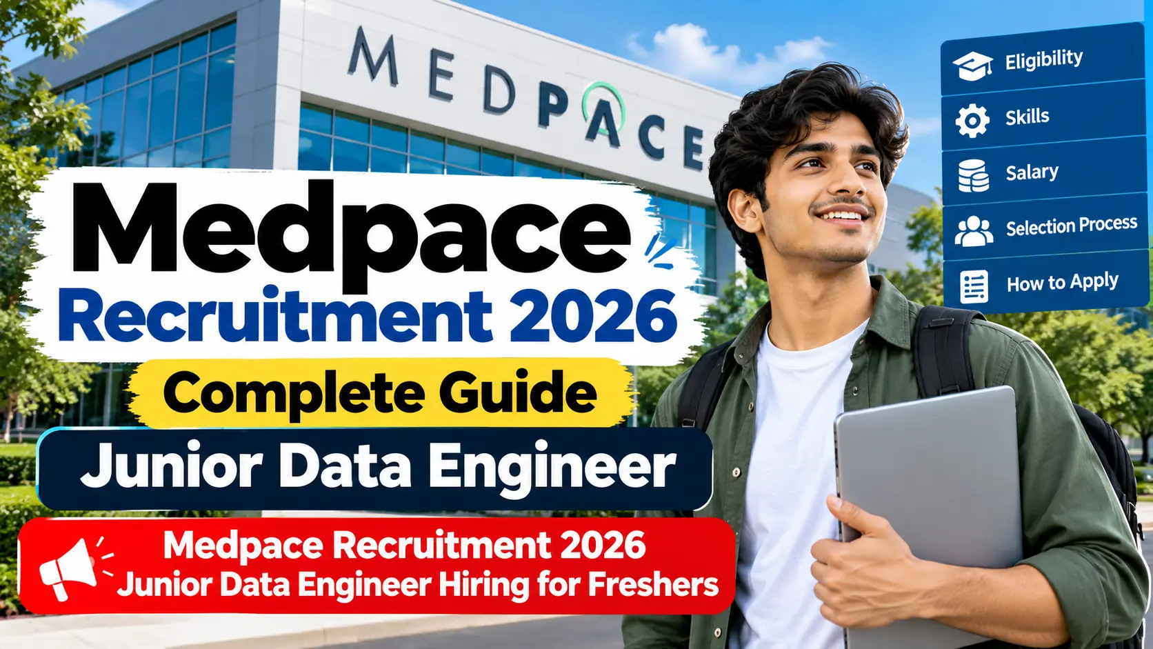 Medpace Recruitment 2026 Junior Data Engineer Hiring for Freshers