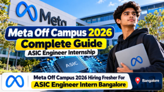 Meta Off Campus 2026 ASIC Engineer Intern Bangalore